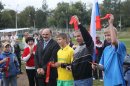 Открытие футбольного поля на «Теремке».
